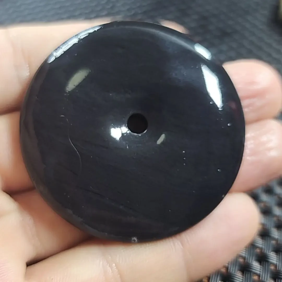 平安扣男女款玉石玉扣玉挂件带证书