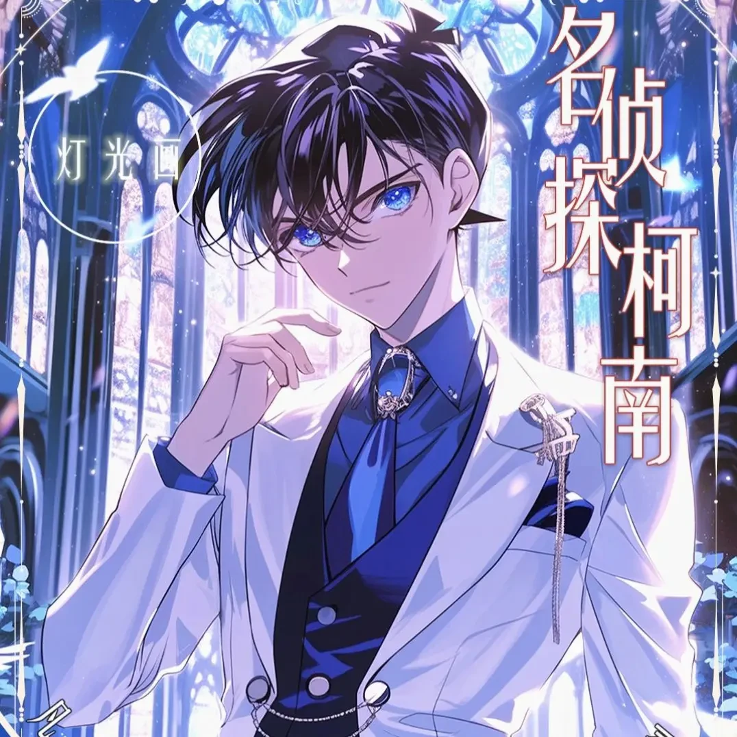 【梁森拆卡】 凡星文创 名侦探柯南灯光画 （盲盒代拆）