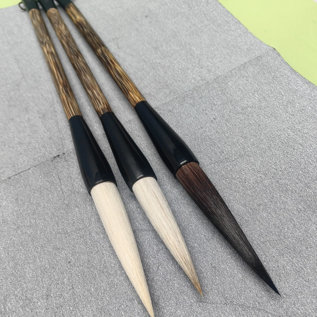 大长锋毛笔兼毫羊毫熊毫草书行书楷书篆隶专业老师用对联榜书大字