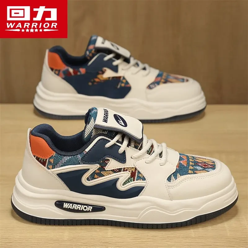 回力男鞋冬季2025新款休闲百搭小白运动板鞋小众厚底增高男士潮鞋