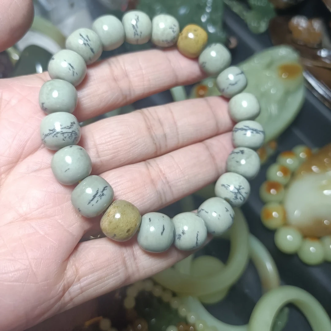 河磨玉手链精品11