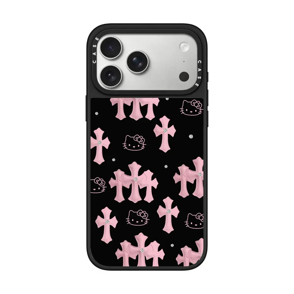 CASETi联名新款粉色十字架适用iPhone17ProMax壳15ProMax防摔1613