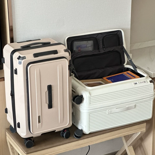 2025新款侧开口大容量行李箱女可扩展拉杆箱密码旅行箱男结实耐用