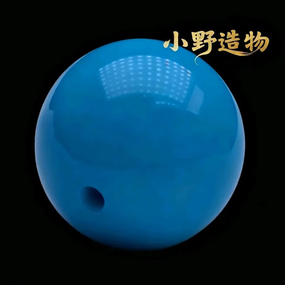 天空蓝  单颗圆珠