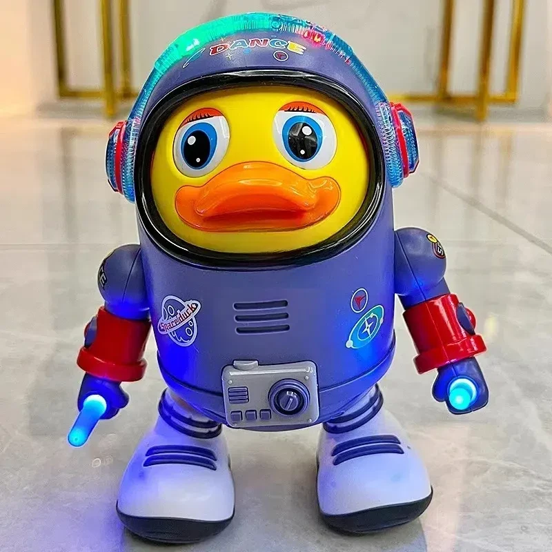 热门爆款跳舞太空鸭太空宝宝跳舞益智婴玩具唱歌跳舞儿童电动玩具