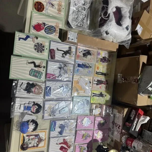 银魂国谷日谷立牌挂件指偶桌垫头套透卡收纳包手机挂绳明信片