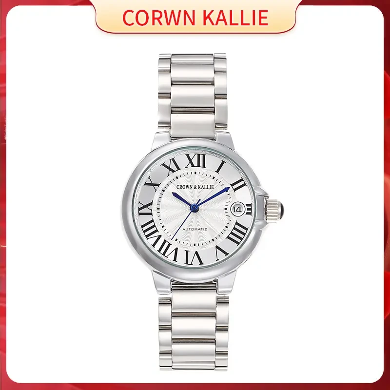 【小ck】官方正品手表自动女士白气球周年限定背透陀飞轮腕表CB201