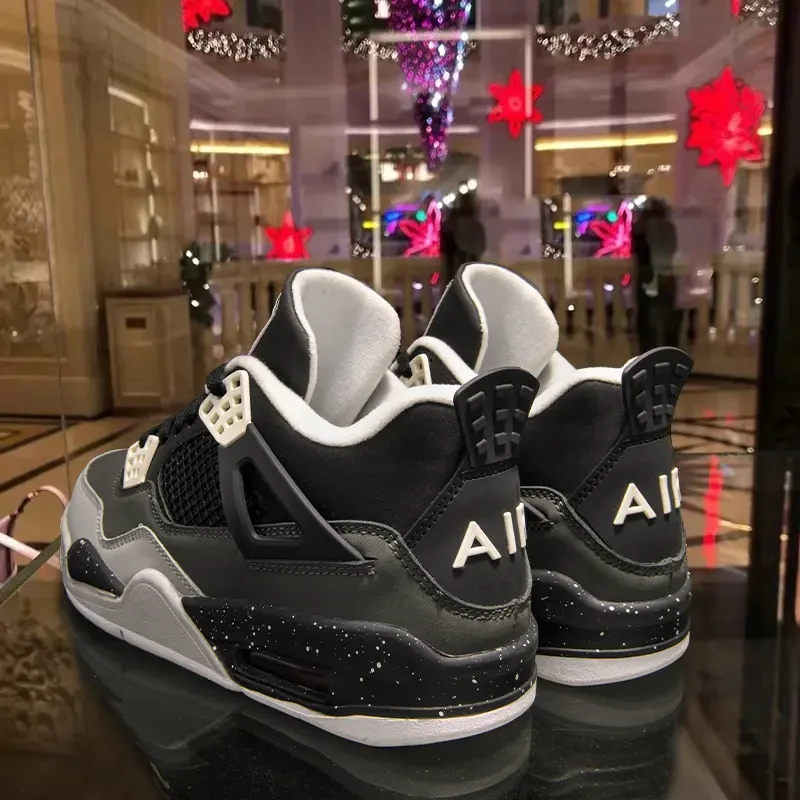 正品aj4恐惧男鞋女官网篮球运动鞋2025新款休闲高帮板鞋潮透气