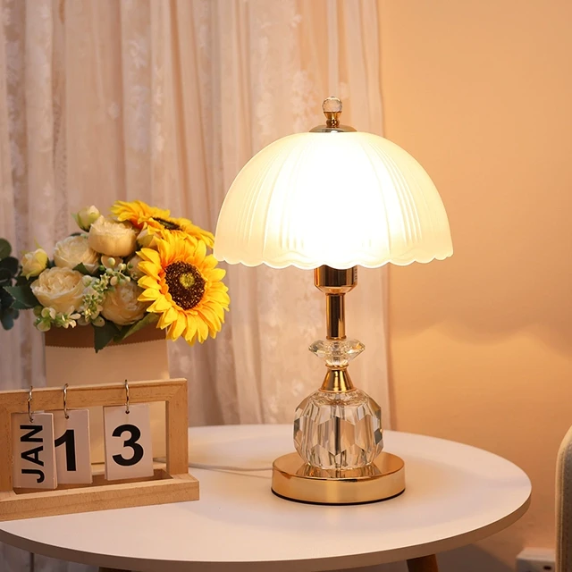 优高级感轻奢卧室台灯 可充电触摸调光温馨现代简约2023新款床头