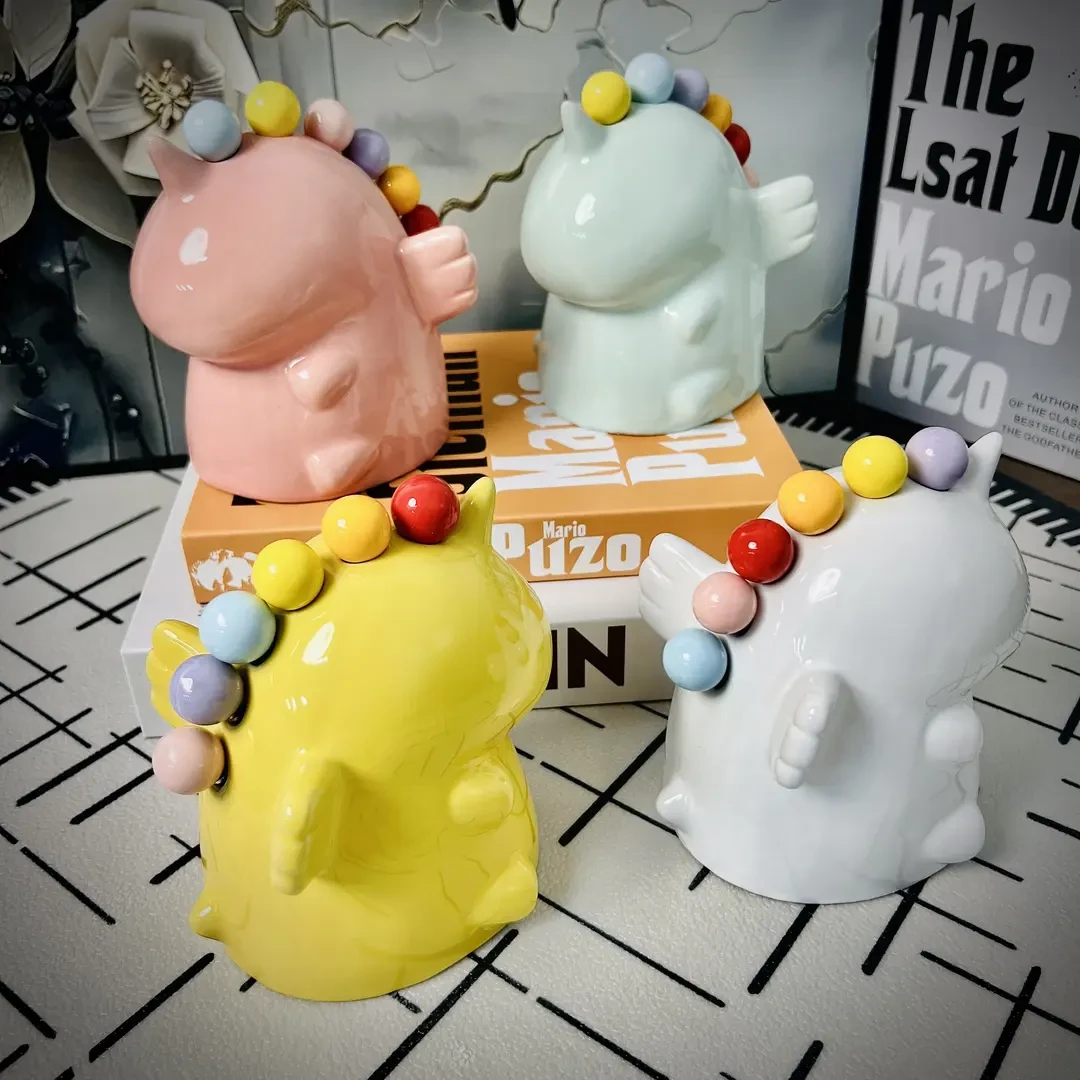 网红独角兽高颜值水果叉家用轻奢安全小鸭舌帽叉子甜品水果签