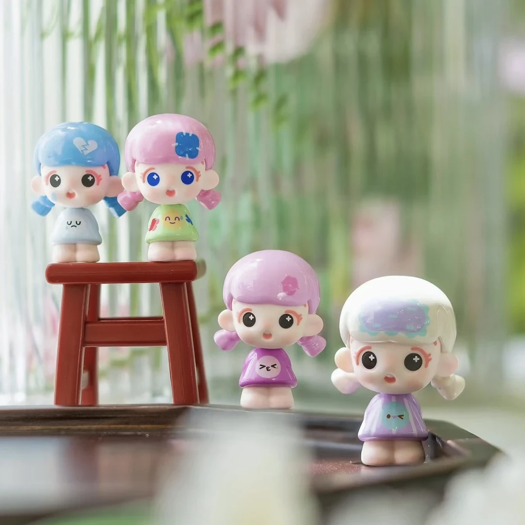 【转盘拆盒】倒倒盲盒心情工坊萌粒摆件