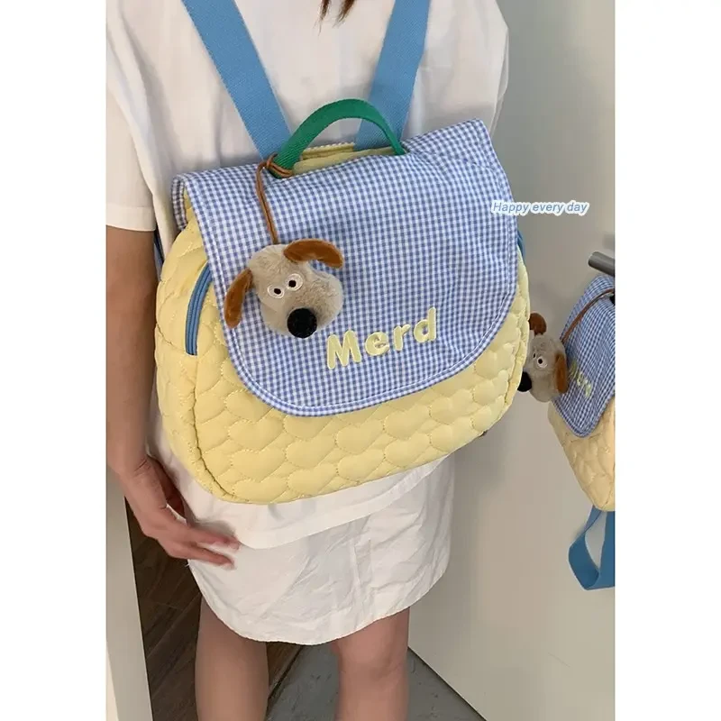 可爱双肩包包女爆款2025新款出游旅行小背包大容量上班通勤包L678