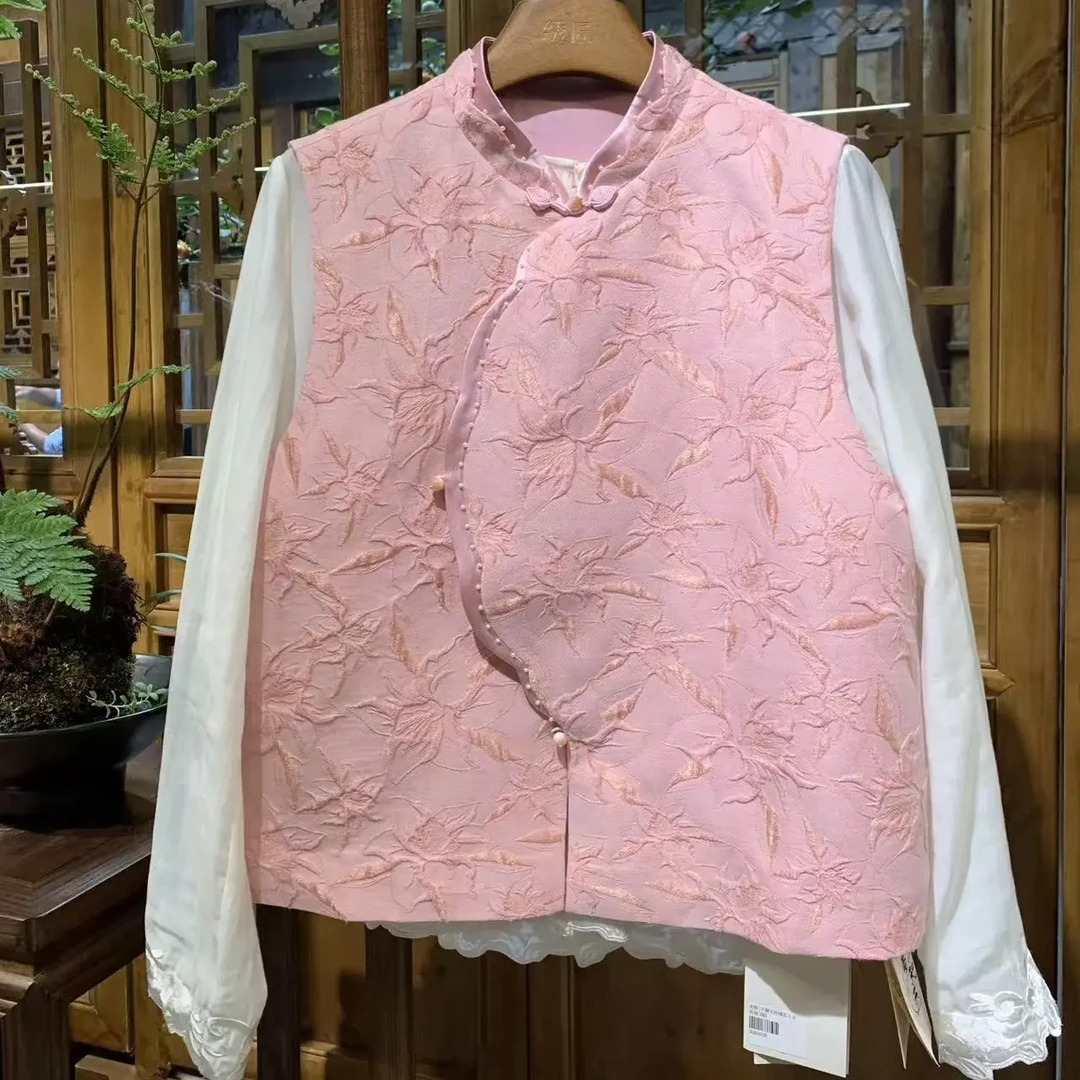 【粉色丝毛】马甲