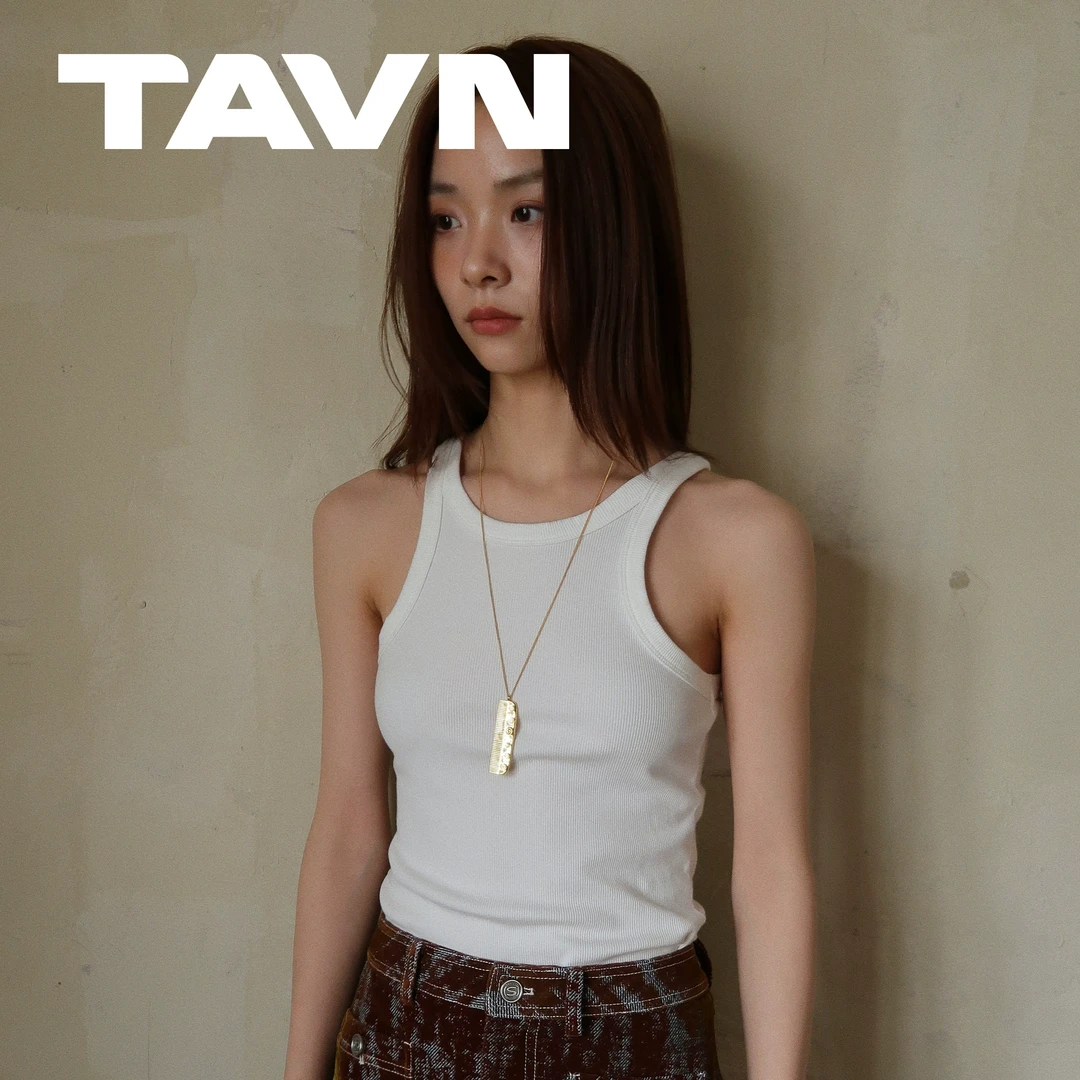 铜合金亚克力项链 TAVN sesaar【Peigne佩因梳子项链】铜镀18K金百