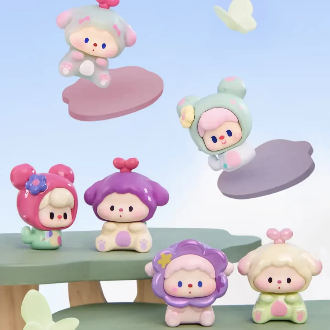 【拆盒】噜噜狗神奇种子小铺系列萌粒公仔可爱摆件盲袋盲盒