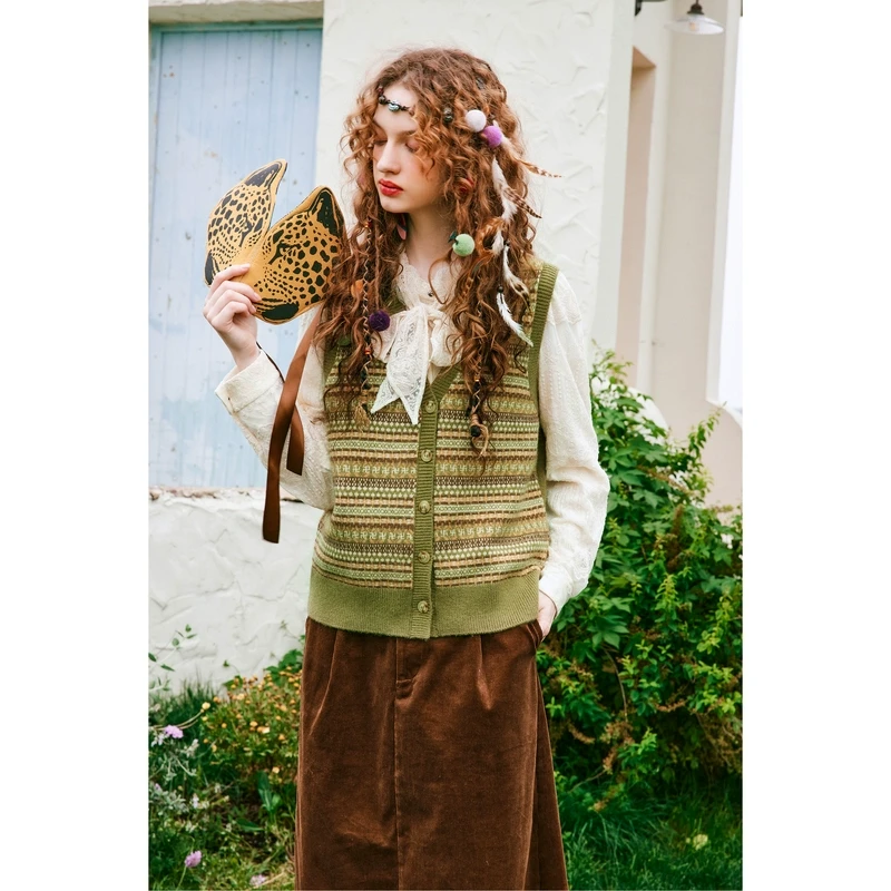 【小余专属】菀壹2024冬季新款毛针织衫G03410351