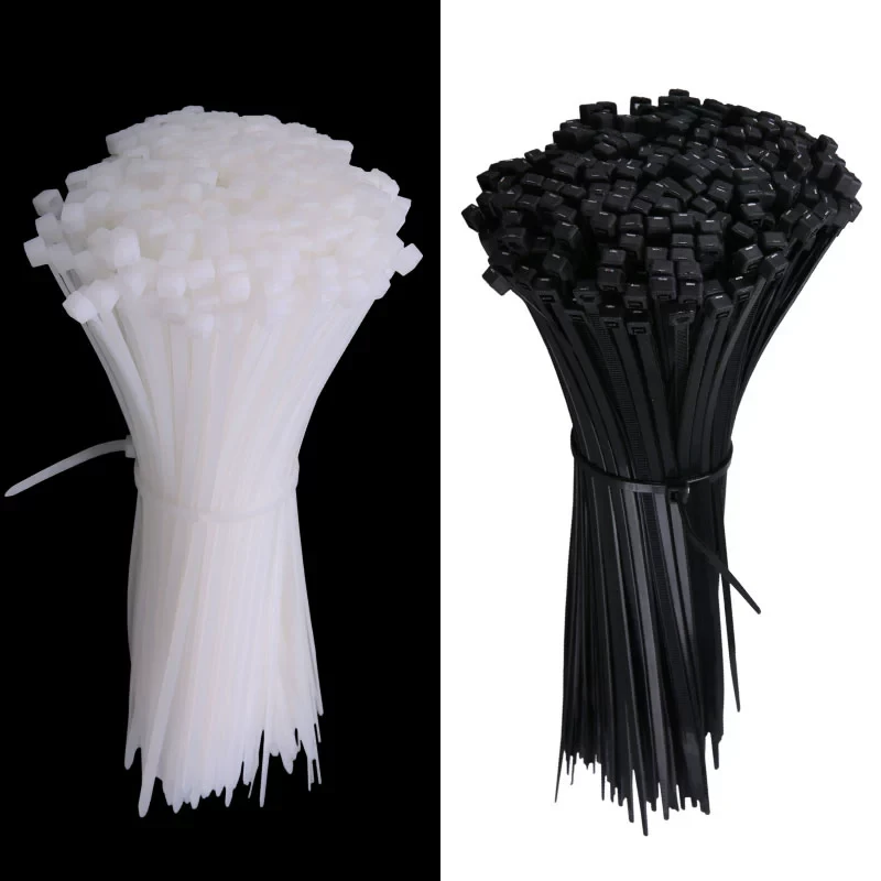 批发自锁式尼龙扎带3*100*4*150*5*200*8*300塑料扎线带捆绑束线