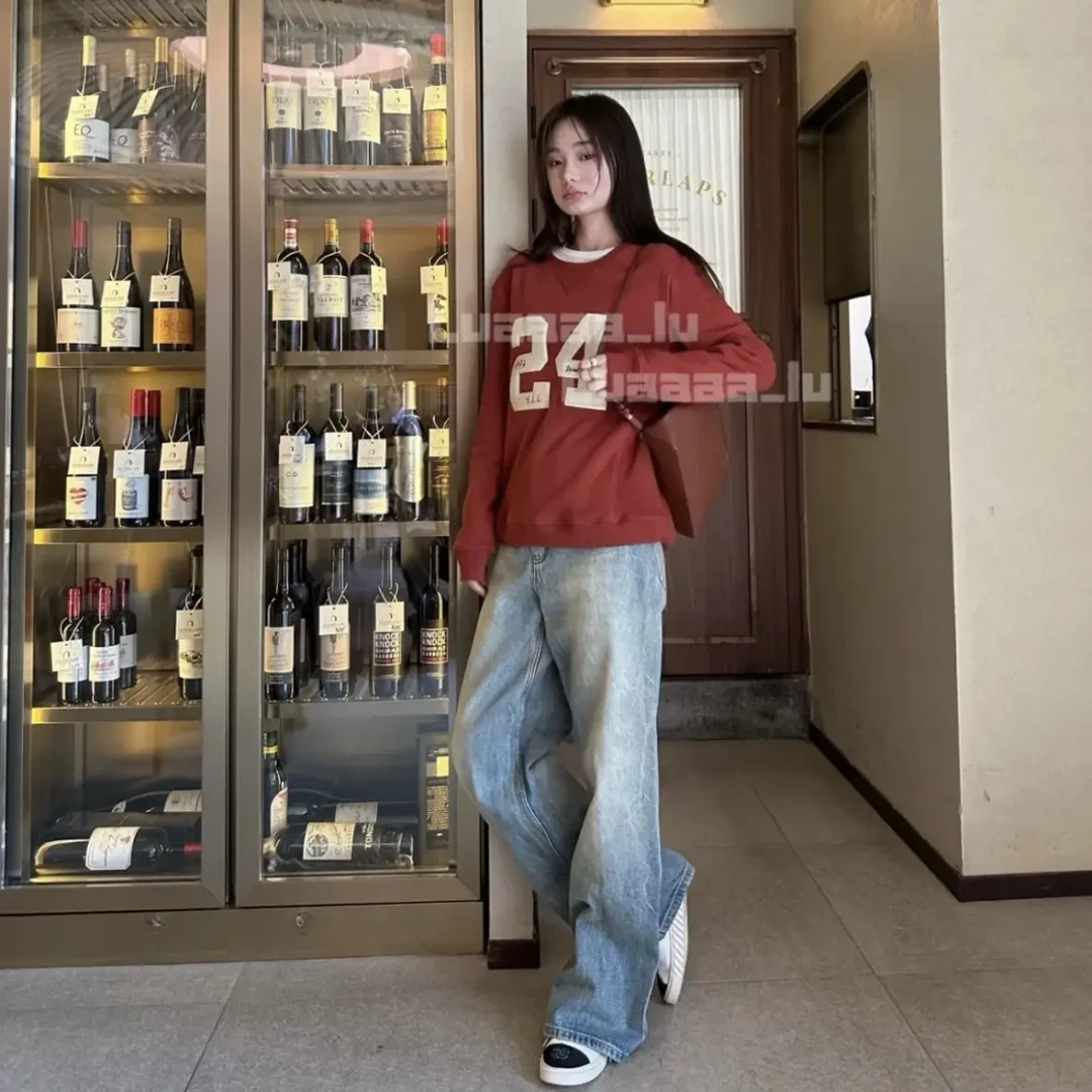 未使用 YSL/圣罗兰 未使用 字母圆领长袖卫衣 女款 秀款