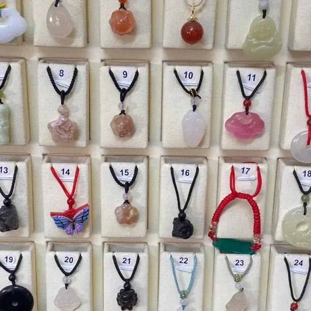 天然玛瑙diy成品吊坠多样性手工制作