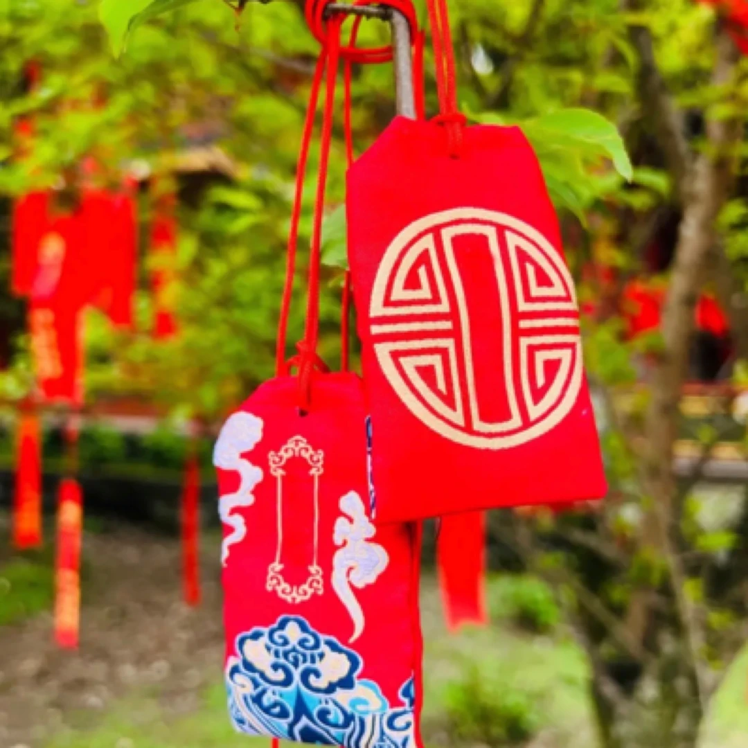 香囊端午节国风香包挂脖中式福袋挂件祈福御守金榜题名锦囊袋空袋