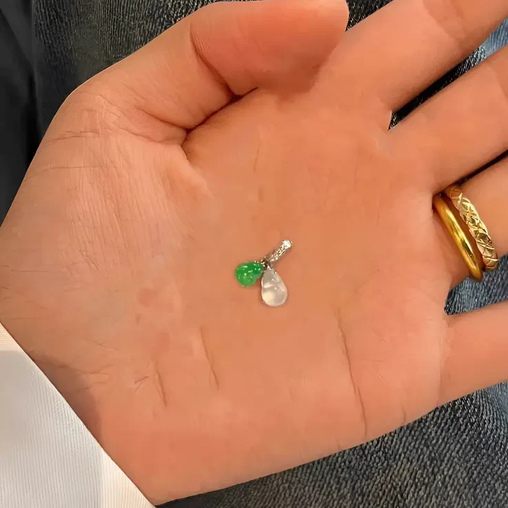 葫芦小鼻嘎吊坠夏季女款小众设计轻奢高级小提溜配饰福禄diy配件