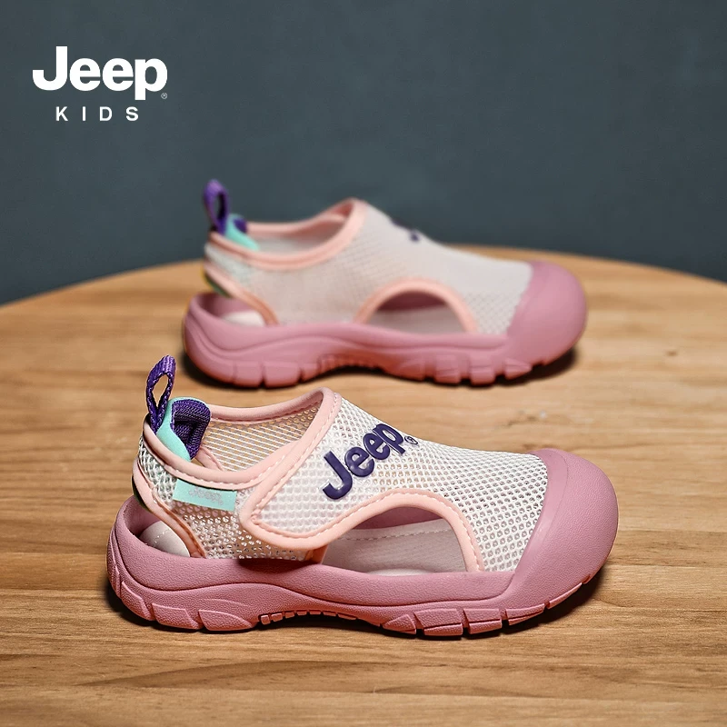 宝宝鞋女童夏季镂空凉鞋新款儿童鞋户外防滑软底男宝宝学步鞋