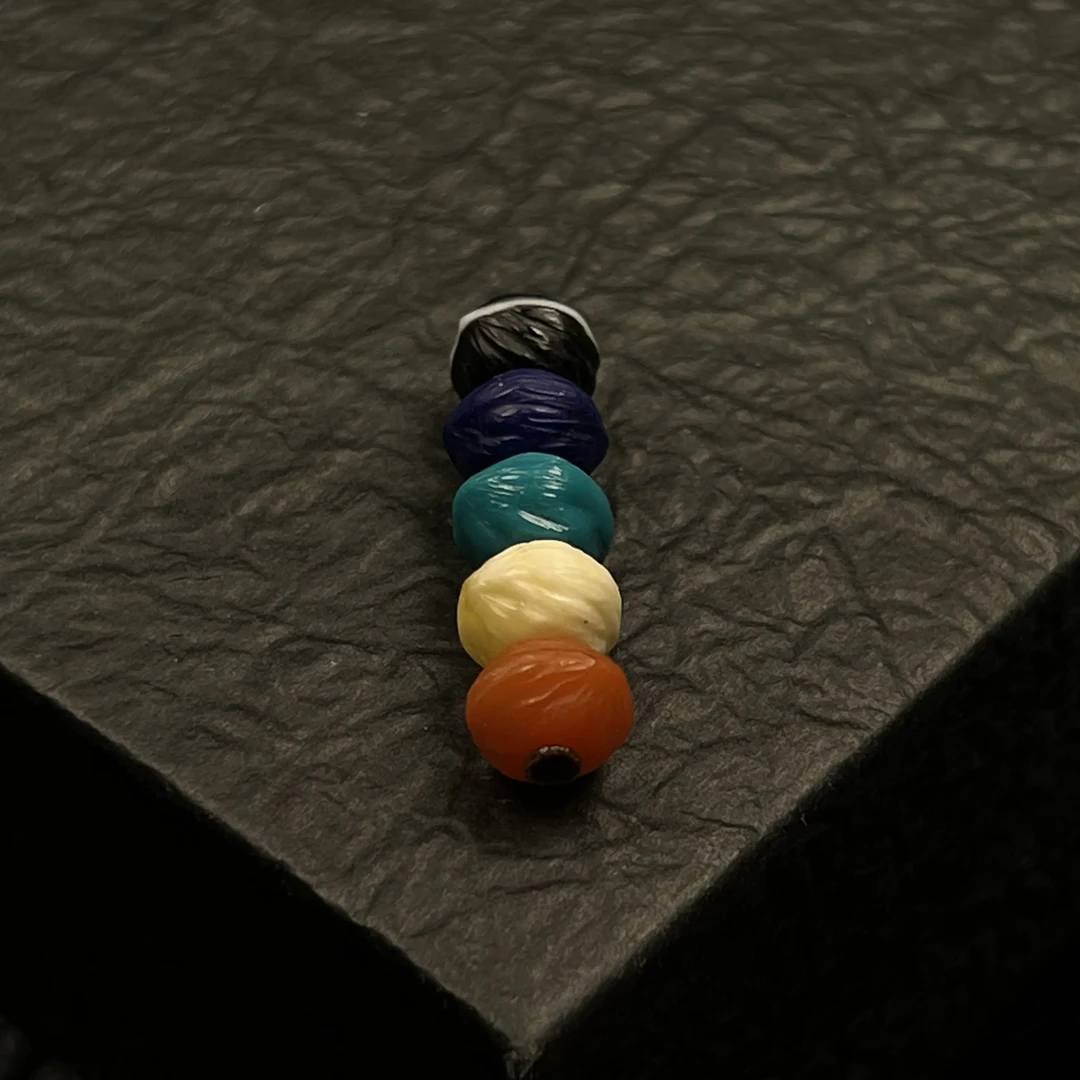 彩虹百香横打直径9.0 桩高6.5mm