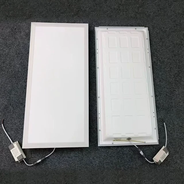 300x600平板灯集成吊顶led格栅灯嵌入式办公室面板灯60x60工程灯