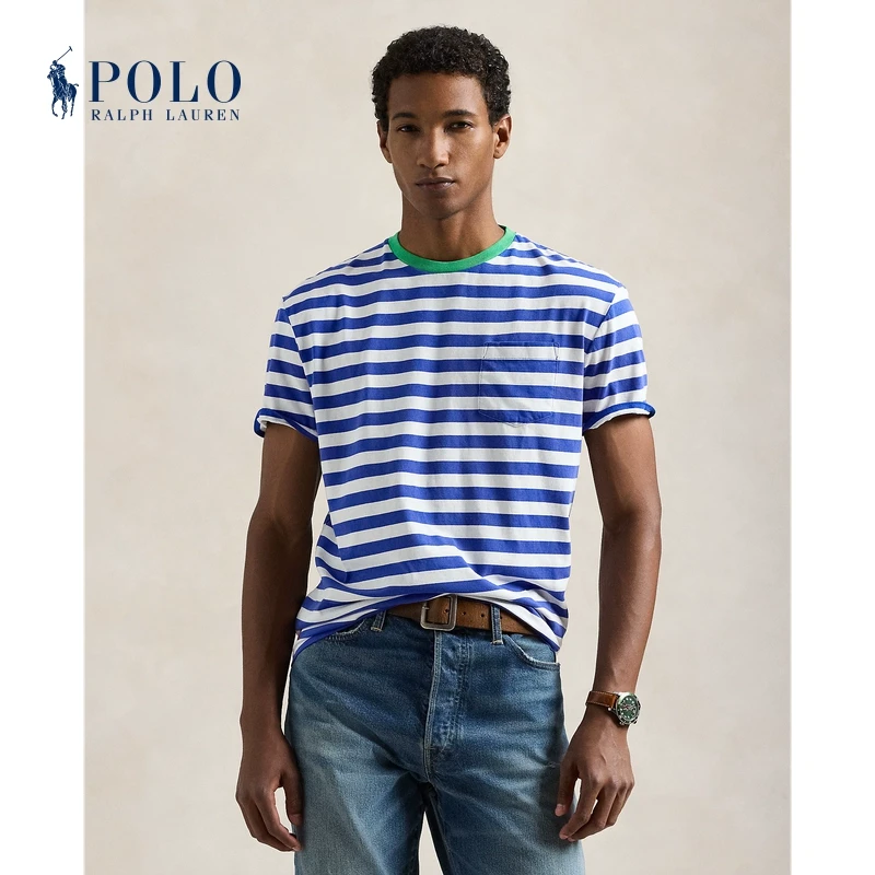 Ralph Lauren拉夫劳伦男装 25早春经典版棉质T恤710958202