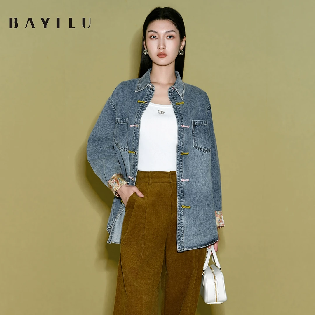 【尚雅】芭依璐2025春季新款时尚休闲外套上衣91W5022