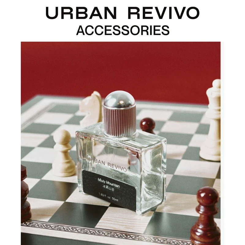 URBAN REVIVO2025秋季新款男士冰雾山谷茶香调香水UAMP50002
