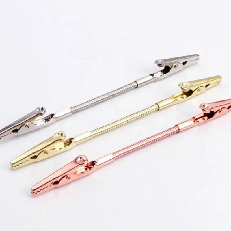 3简约双头鳄鱼夹造型多功能立式支架家用其他五金件鳄鱼夹支架