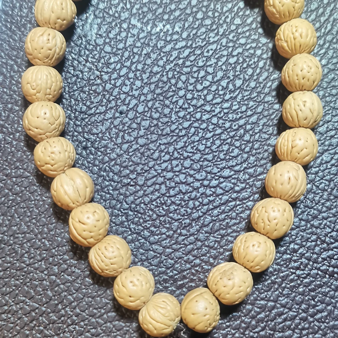 野生桃核手尺寸10+一物一拍文玩精品