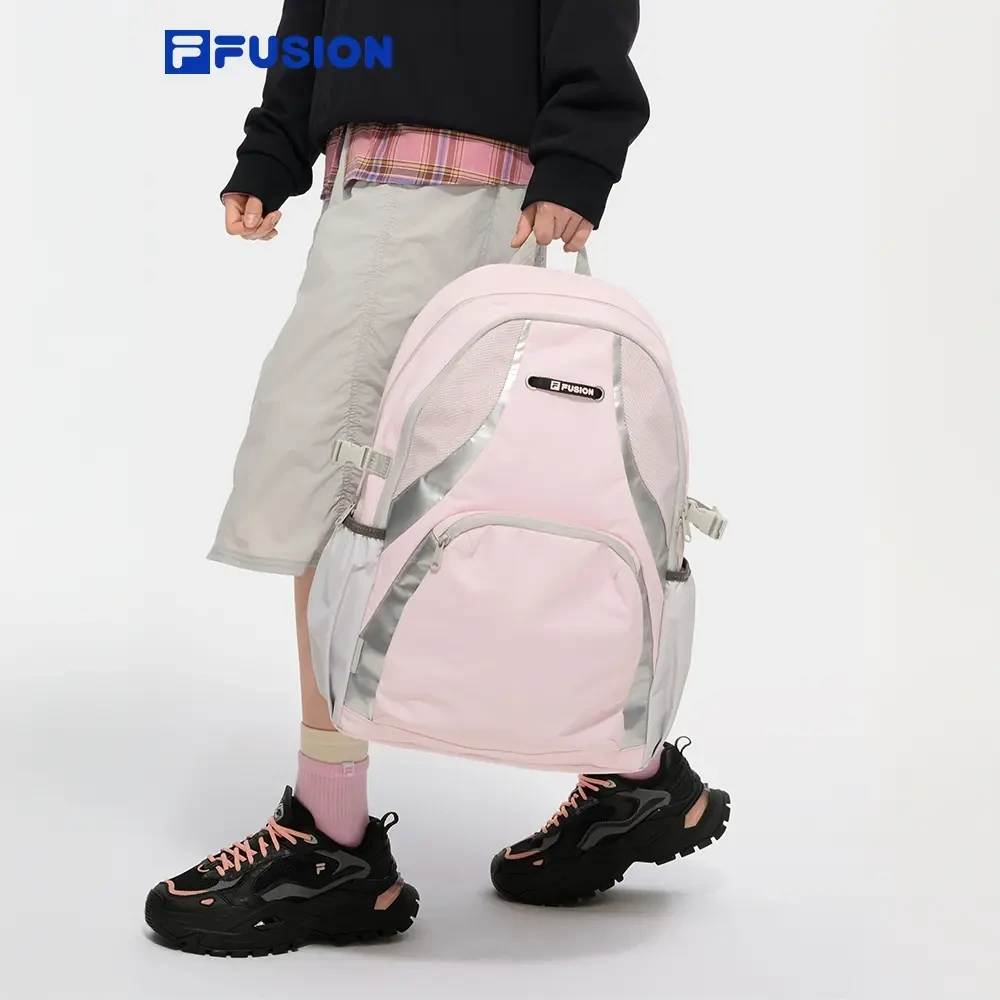 FILA FUSION斐乐男女同款背包休闲双肩包电脑包书包T13U532104F