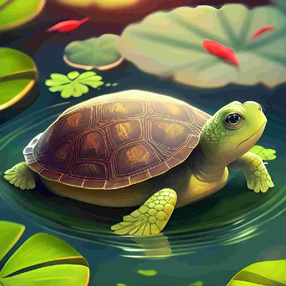 直播间一对一挑选龟龟一龟一价适合家养观赏