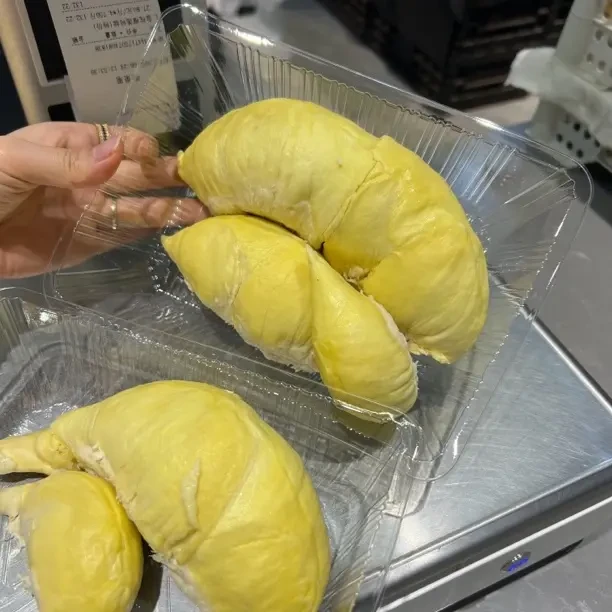 金枕鲜榴莲树熟泰国1斤核小榴莲同城配金枕泰国东部