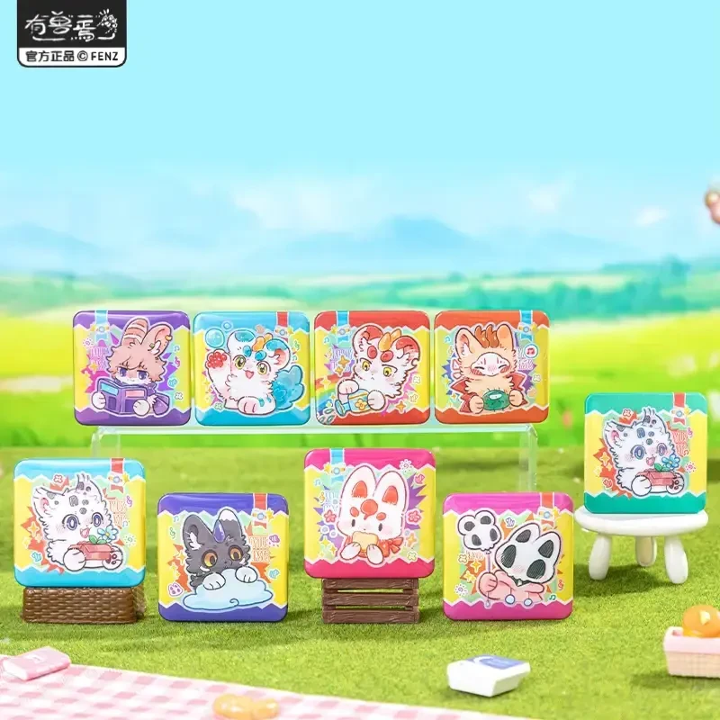 有兽焉-彩云山系列-圆吧唧-方吧唧-亚克力挂件-拍立得