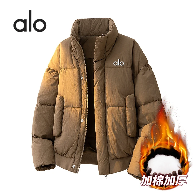 【官方奥特莱斯】品牌折扣面包服男冬季加厚保暖宽松潮流棉服外套