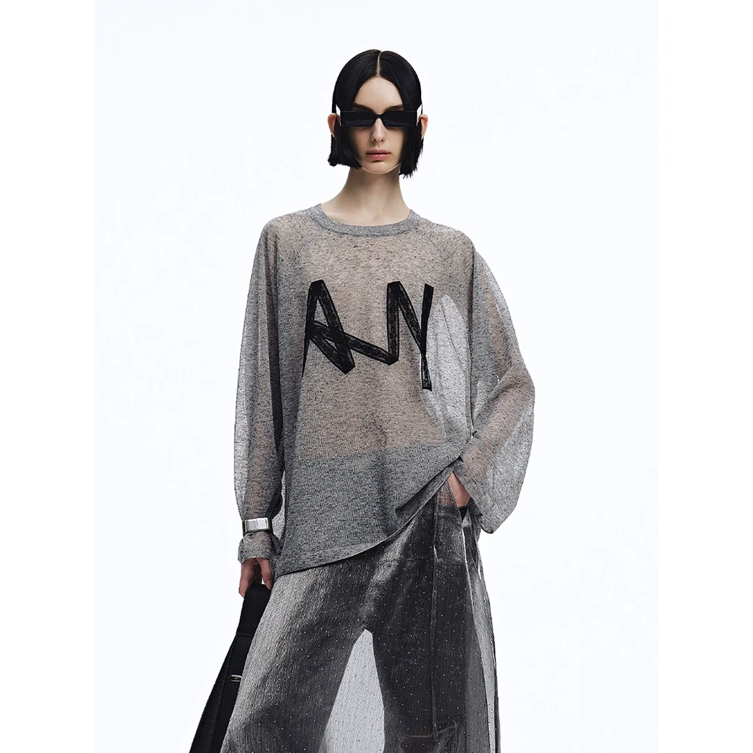 ANNENONO设计师品牌logo长袖DSC买手店BY5A06003