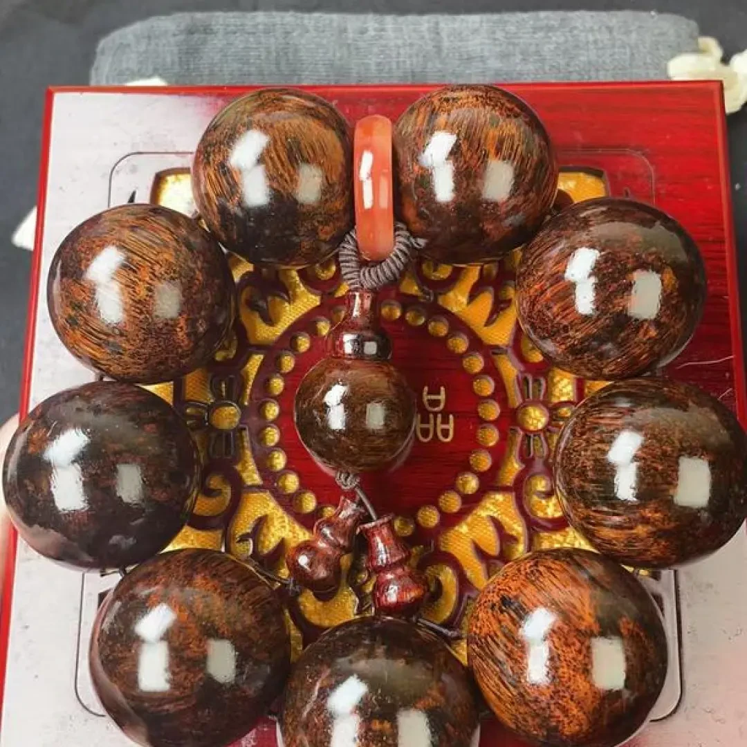 霸气海皇黄花梨单颗直径3.0cm