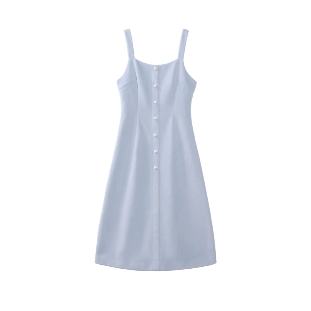 现货【品牌撤柜款ZB】套装女2025冬新款背心裙打底衫QYM002356