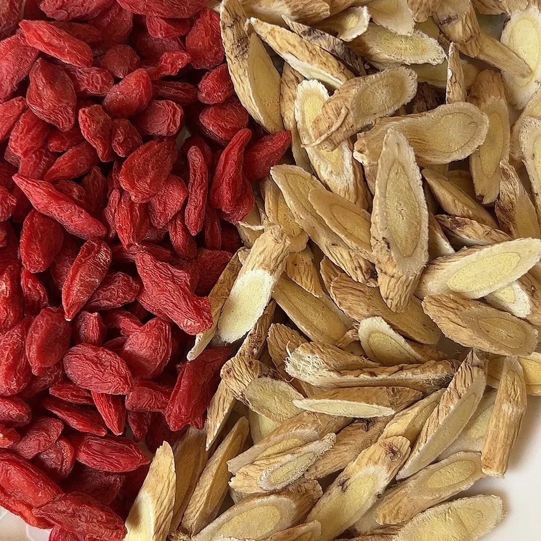 福利组合装：甘肃黄芪无硫一等品切片+宁夏无硫精选优质大颗粒枸杞