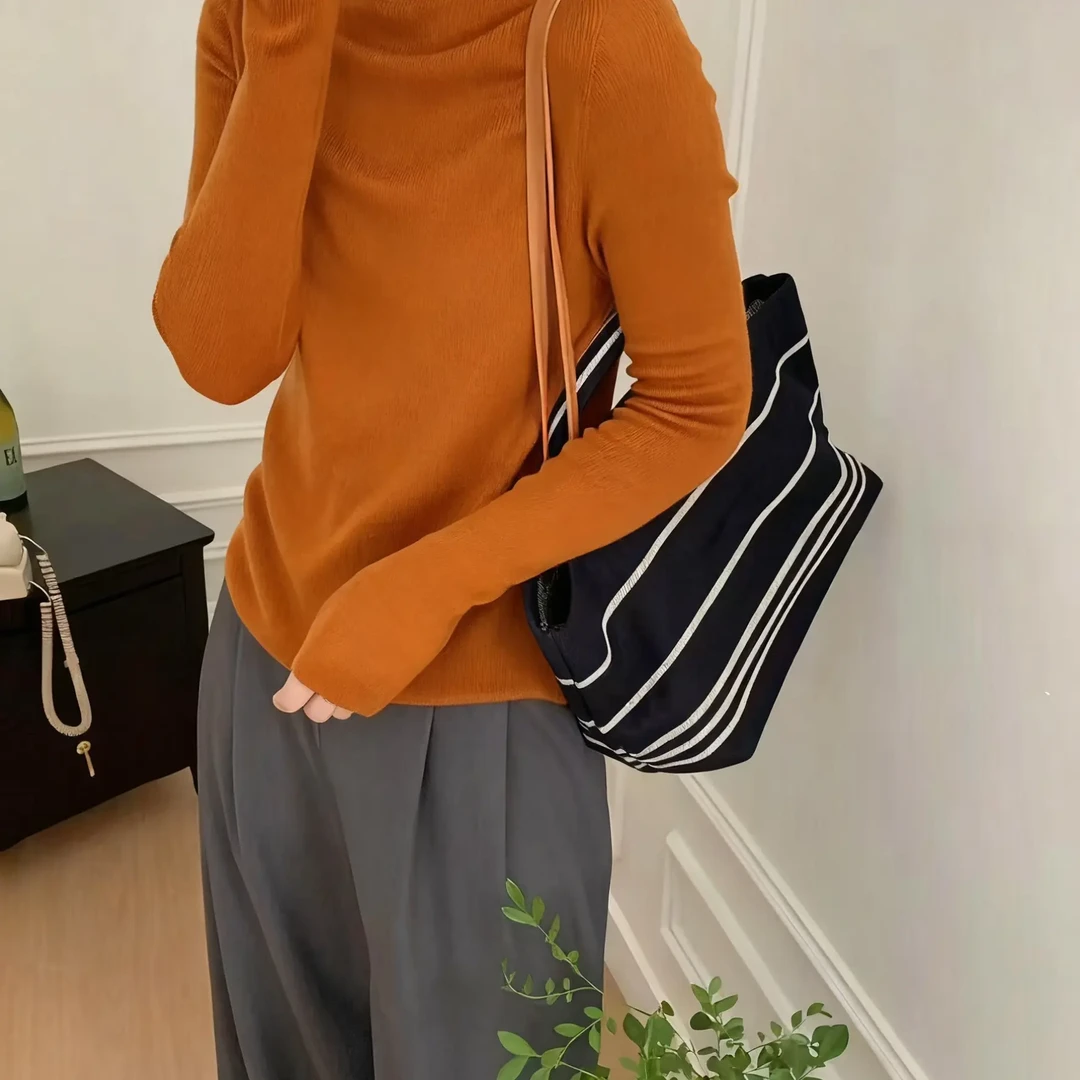 涂小豆儿家高领针织