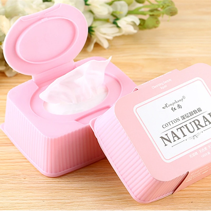 红尚卸妆湿巾眼唇脸部免洗卸妆棉纸抽取式深层清洁一次性便携温和