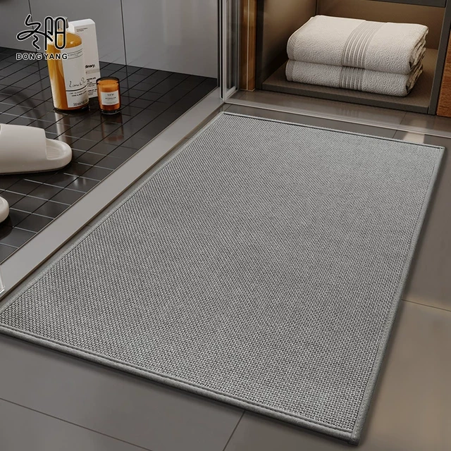 优卫生间地垫浴室吸水专用脚垫洗手间门口耐脏垫子厕所防滑速干地