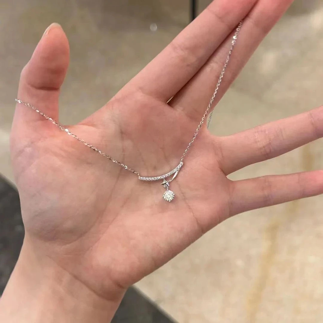 巴黎「设计师」星光陨落｜明星同款｜气质小众项链高级轻奢锁骨链时尚