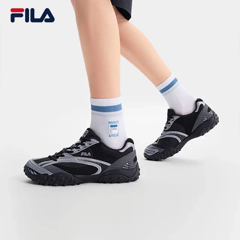 Fila/斐乐【百搭百配】男女鞋【跳跳鞋】透气薄底老爹鞋F12M522146F