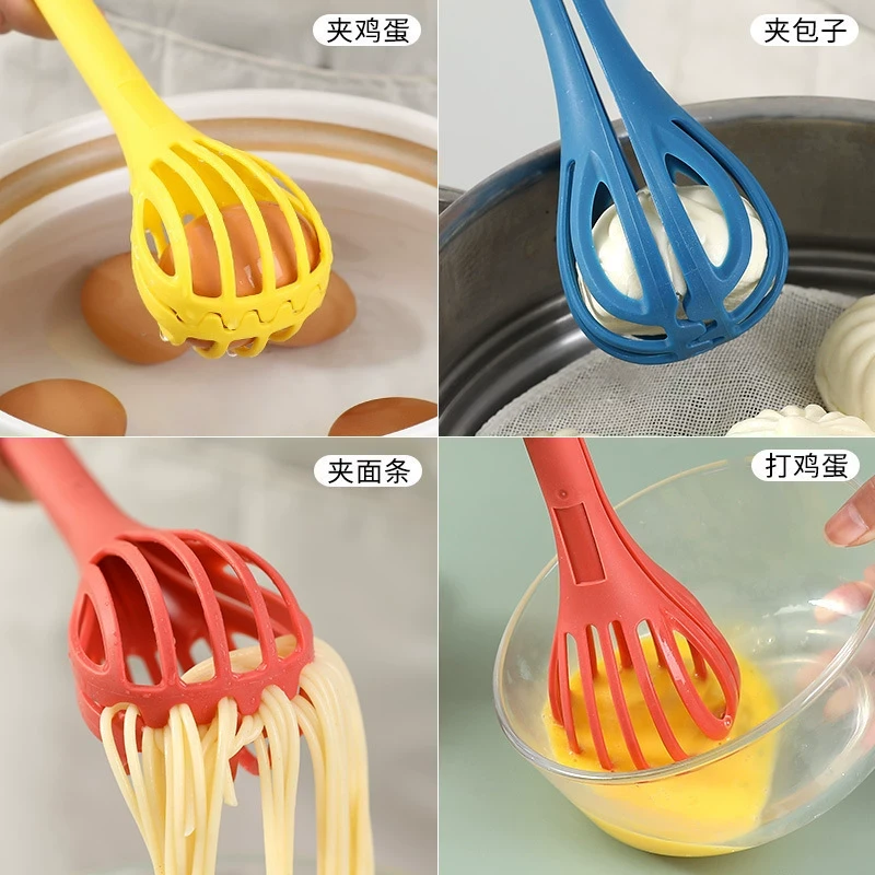 多功能打蛋器夹面器三合一面包夹手动捞面捞面工具家用厨房搅拌棒