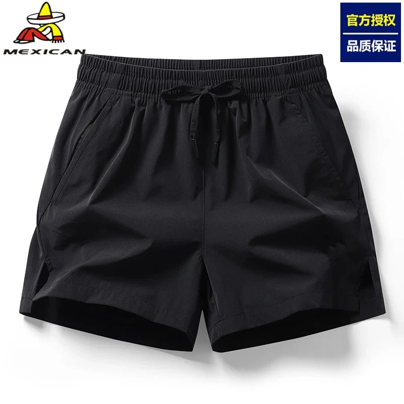 稻草人女士冰丝休闲三分裤运动短裤高能感轻薄速干跑步健身训练裤