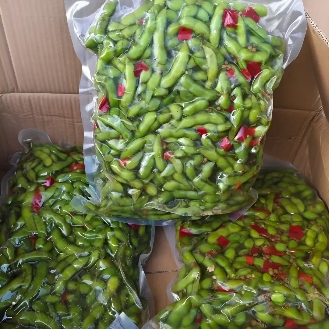 【一大袋半价】水煮毛豆卤汁香辣毛豆带壳即食烧烤凉拌菜下酒菜